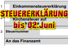 steuererklärung beim finanzamt